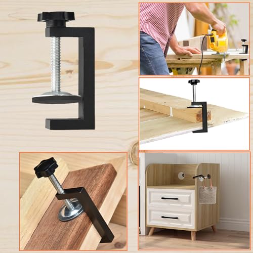 C-Clamps Cabinet Installation Clamps Heavy Duty C Clamps Mini C Clamp for Woodworking/Welding/Building
