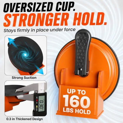 Floor Gap Fixer Tool, Plank Gap Repair Kit with Heavy Duty Suction Cup