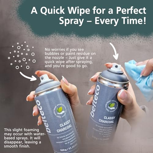 Basil Smash Green Spray Paint | Water-based Spray Paint Green - color: Basil Smash Green, size: 11.29 Ounce (Pack of 1)
