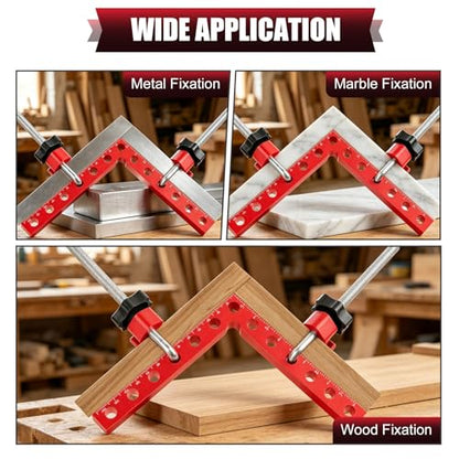 KACOLA 90 Degree Corner Clamps for Woodworking