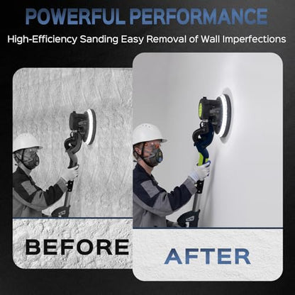 Drywall Sander, IMQUALI 2026 Upgraded 8-Amp Popcorn Ceiling Removal Tool - color: Blue & Green