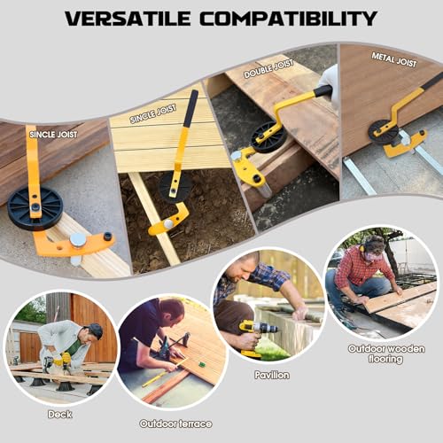 Deck Board Straightening Tool, Board Straightening Tool, Deck Tighten Gaps