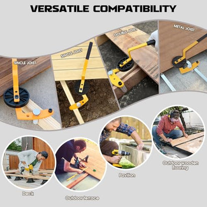 Deck Board Straightening Tool, Board Straightening Tool, Deck Tighten Gaps