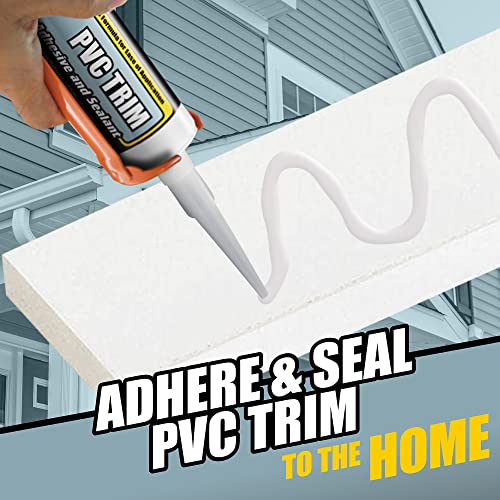PVC Trim Adhesive and Sealant White