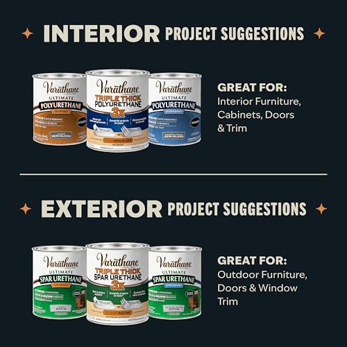 Varathane Triple Thick Satin Spar Urethane - style: Satin