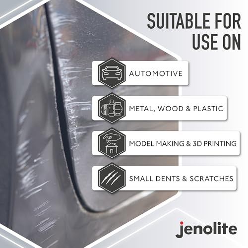 JENOLITE Primer Filler Aerosol, Quick-Drying Multi-Surface, Grey 1x16.9oz - color: GREY
