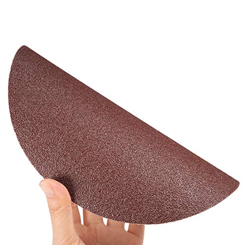 uxcell 15pcs 8" Hook and Loop Sanding Discs 40 Grit Aluminum Oxide - size: 40 Grit