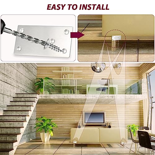 50PCS Flat Metal Brackets, 3.15" 304 Stainless Steel Mending Plates - size: 3.15X1.57X0.08IN