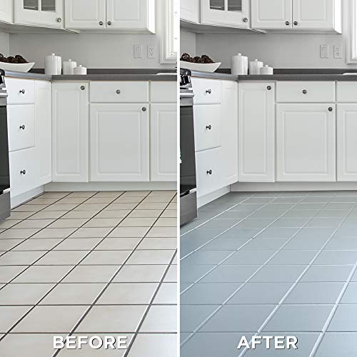 Rust-Oleum Home Interior Floor Semi-Gloss Pearl Gray Coating Kit - color: Pearl Gray