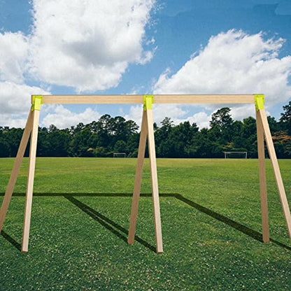 Highpro Swing Set Middle Bracket - Wooden A-Frame Hardware Parts With All Mounting Hardware - color: 90° A-frame Swing Set Bracket