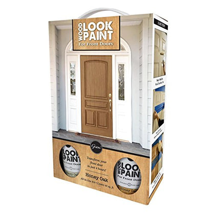 Giani Wood Look Paint Kit for Front & Interior Doors (Honey Oak) - style: Honey Oak