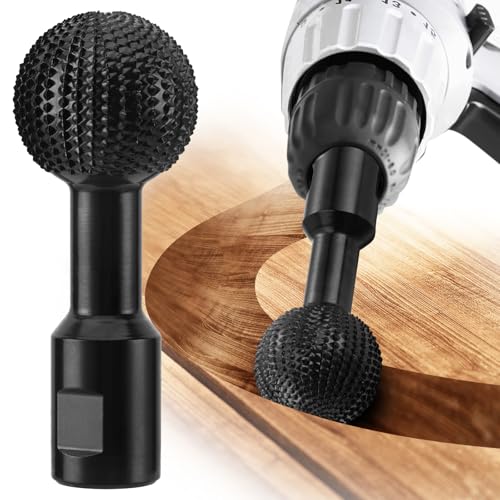 Sphere Rotary Burr,Wood Carving Tools with 5/8-11 Threads - style: 1 PACK