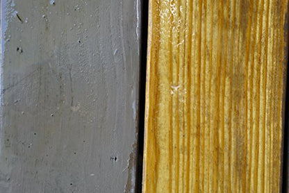 #1 Deck Wood Stain Stripper - 1 Gallon - Ready to Use, Wood Stain Remover Strips Weathered, Water-Based and Oil-Based Finishes - size: 1 Gallon