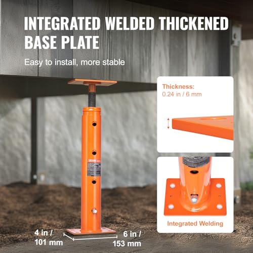 VEVOR House Floor Jack 19"-36" Height Range 18000 lbs Max Load Capacity - size: 19"-36"