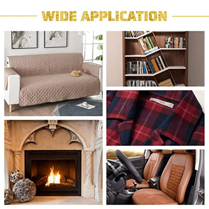2 Pieces Dust Brush Hand Broom Wooden Bench Brushes with Soft Bristles Counter Brush with Long Wood Handle Household Cleaning Brush for Sofa Bed Pet Fireplace Car (Brown, Yellow) - color: Brown, Yellow
