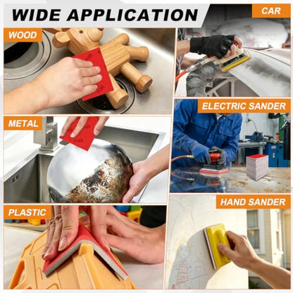 27 PCS 3x4 Inch Sanding Sponge, 3000 Grit Sandpaper Pads Sanding Blocks Set - color: 3000 Grit