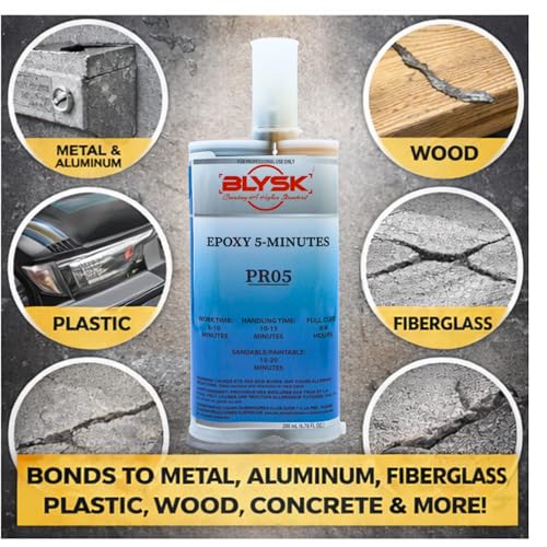 Hi-Stress Epoxy Adhesive, 200 ml, 2 Part Bonding