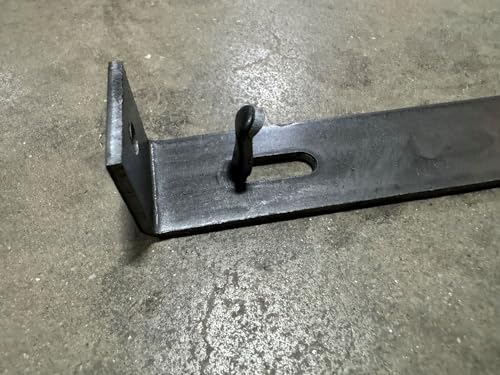 Sandbaggy 8" Concrete Spreader Cleats - 1⅛" Plywood - Form Clips - Black Annealed Steel - Maintains Consistent 8 inch Wall Thickness (8" x 1⅛", 80) - size: 8" x 1⅛"