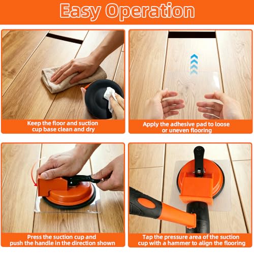 Heavy Duty Gap Fixer & Plank Grabber for Laminate, LVP, Vinyl