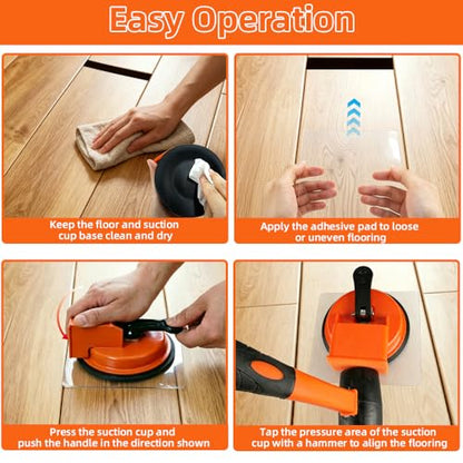 Heavy Duty Gap Fixer & Plank Grabber for Laminate, LVP, Vinyl