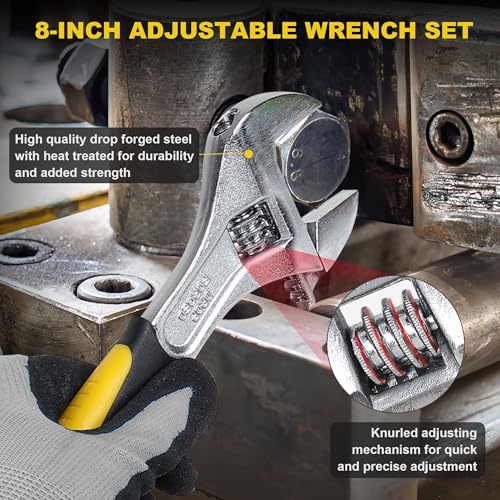TOPLINE 6-Piece Pliers and Wrench Set
