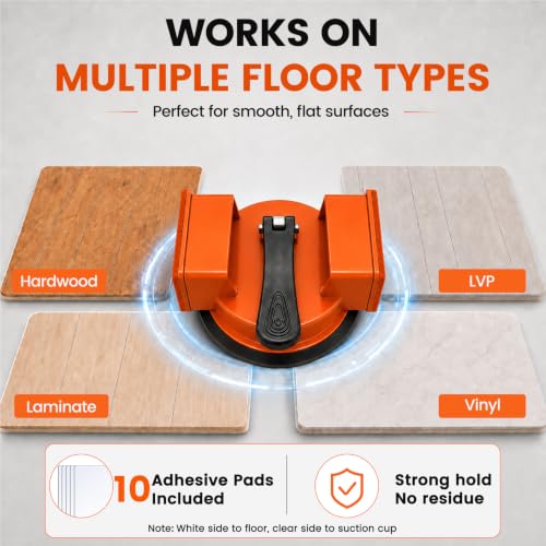 Floor Gap Fixer Tool Double 90° Suction Cup Flooring Repair Kit Pro
