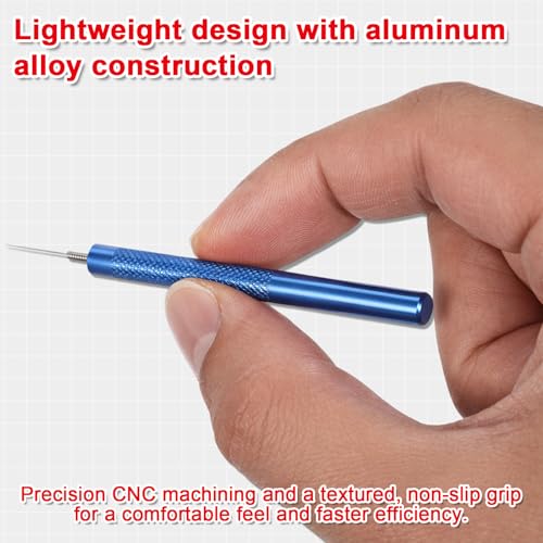 3-Piece Glue Applicator Metal Applicator Needles for Adhesive Dispensing Miniature Tools Stainless Steel Professional Pin Needle Detail Tool Model Building Tools for Ceramic Polymer Clay Sculpture