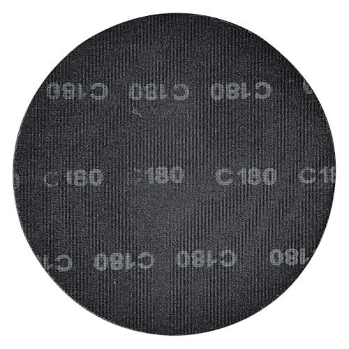 9” Sanding Screen Discs, Black Silicon Carbide Mesh Floor Sanding Screen for Wood Floors, Epoxy Maintenance, 180 Grit, 10-Pack - style: 180#