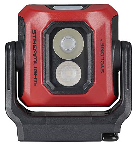 Streamlight 61510 Syclone 400-Lumen Red LED Work Light Lantern, Red - size: Syclone