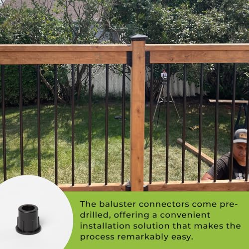 Fence & Deck Rite Baluster Connectors for 3/4" Metal Balusters 50 Pack