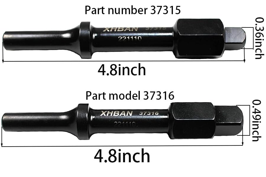 37315 3/8" & 37316 1/2" Shake 'n Break Pneumatic Bolt Breaker