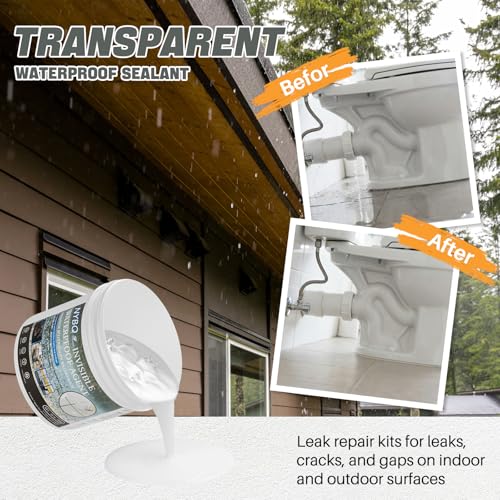 Invisible Waterproof Agent 18oz，Waterproof Sealant Indoor & Outdoor Use - size: 18OZ