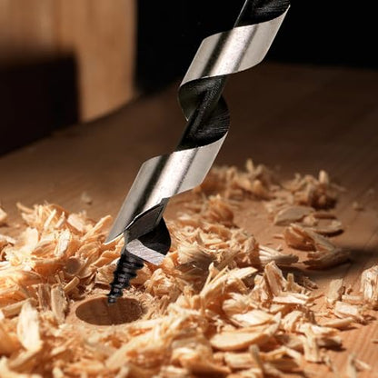 10 x 430mm (Slightly Larger Than 3/8" x 17") Wood Auger Drill Bit - 1pcs - size: 10x430mm (Slightly Larger 3/8 x 17")