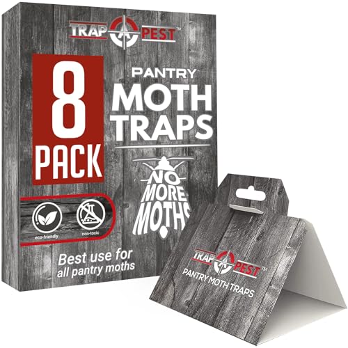 Trap a Pest Pantry Moth Traps - Pheromone Glue Lure - 8 Pack - size: 8 pack