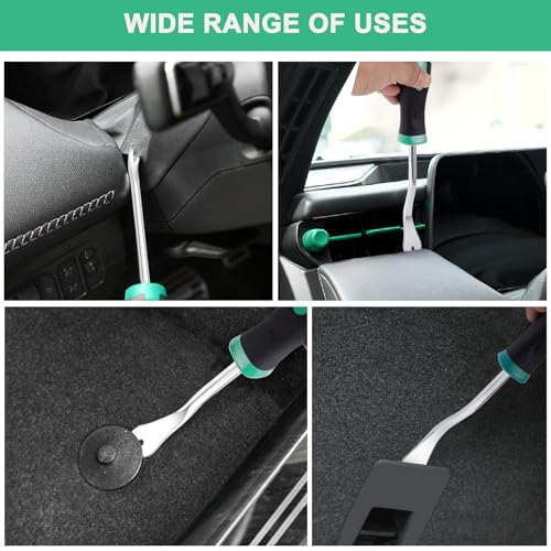 6 Piece Auto Trim Panel Removal Tool Set with Soft Grip,Car Upholstery Removal Kit with Storage Bag