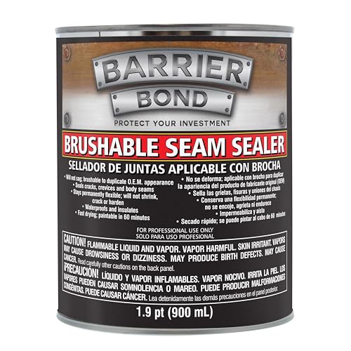 Barrier Bond - Brushable Seam Sealer, Quart Can with 30.4 Fluid Ounces
