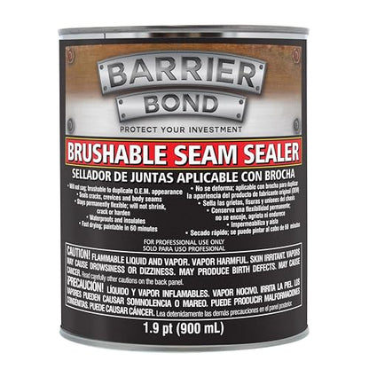 Barrier Bond - Brushable Seam Sealer, Quart Can with 30.4 Fluid Ounces