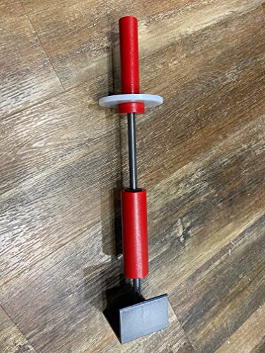 USA Made Stepsaver Professional Floor Installation Tool Lam-Hammer. No more pry or pull bars while preventing wall and floor damage. Must-have tool for engineered floor installation.