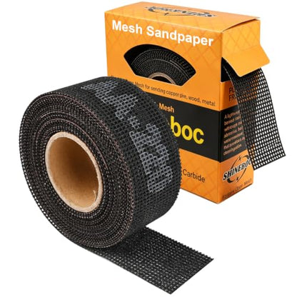 220 Grit Emery Cloth Roll for Copper Pipe Sanding 1-1/2 Inch - color: 220Grit 5-1/2yd