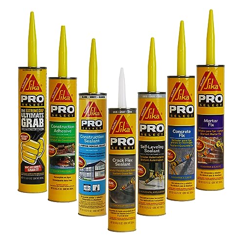 Sikaflex Mortar Fix, Limestone, Polyurethane sealant for Repairing Damaged Mortar, Joints and Gaps. Sealing Mortar Cracks 10.1 fl. oz Cartridge (Pack of 2) - size: 10.1 Fl Oz (Pack of 2)