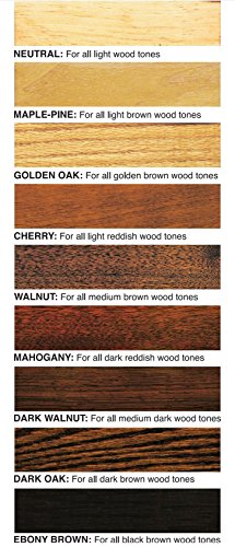 Howard Neutral Restor-A-Finish 8 oz & Walnut Restor-A-Finish Furniture Repair Kit, 8 Fluid Ounces Each