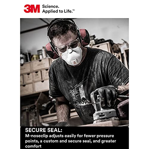 3M Particulate Disposable Respirator 8511, N95, Pack of 80, NIOSH Approved