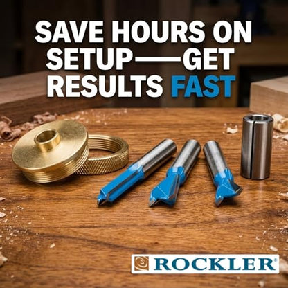 Rockler Dovetail Jig with Router Template Kit, Fits Stock up to 11"