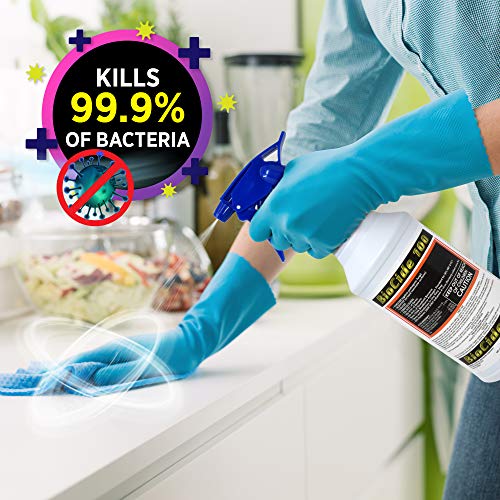 Bio Cide Laboratories BioCide 100 - Multi-Purpose Cleaner and Disinfectant Spray - Professional Grade Bacteria, Virus Mildew, and Fungi Remover - 1-Gallon - Bottle - size: 128 Fl Oz (Pack of 1)