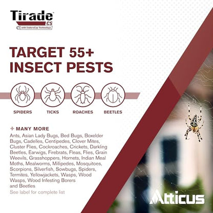 Atticus Tirade CS Insecticide (16oz) Long Lasting Indoor/Outdoor Control