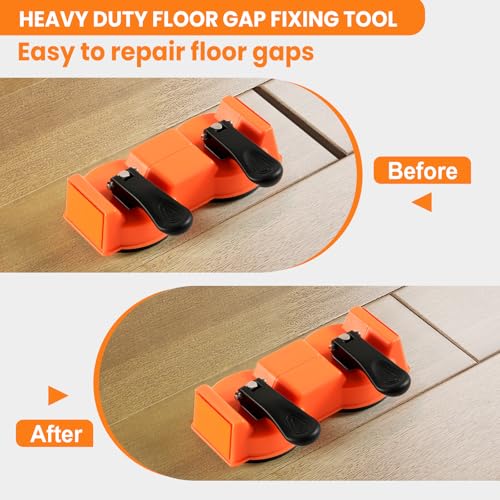 Double-Sided Heavy Duty Floor Gap Fixer Tool 5 PCS Sticky Pads