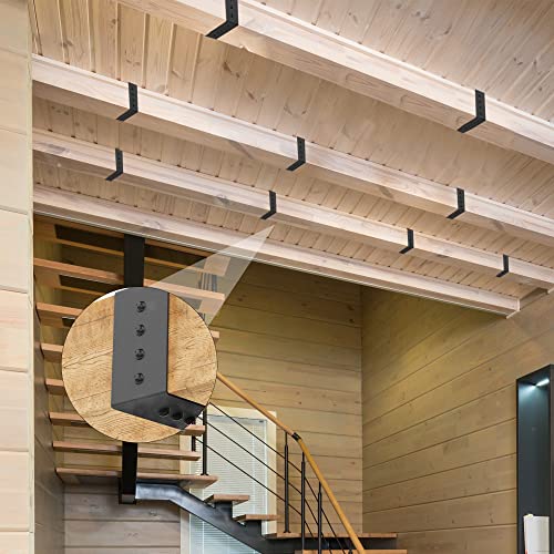 5ft Faux Wood Beam Strap, Flexible Beams Gap Hiding Strap, Metal Look Strap - size: 1.57"width
