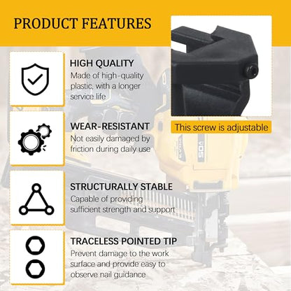 Vinyl Siding Adapter Tip, Replacement Siding Attachments, 6 Pack