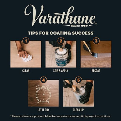 Varathane Water-Based Ultimate Gloss Polyurethane - color: Gloss, size: Quart (Pack of 1)