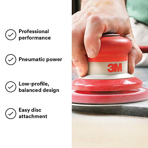 3M Non-Vacuum Random Orbital Sander, 20317, 5 in, 3/16 in Orbit